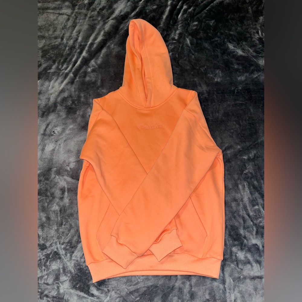Comfrt Signature Hoodie in Coral - Picture 3 of 7